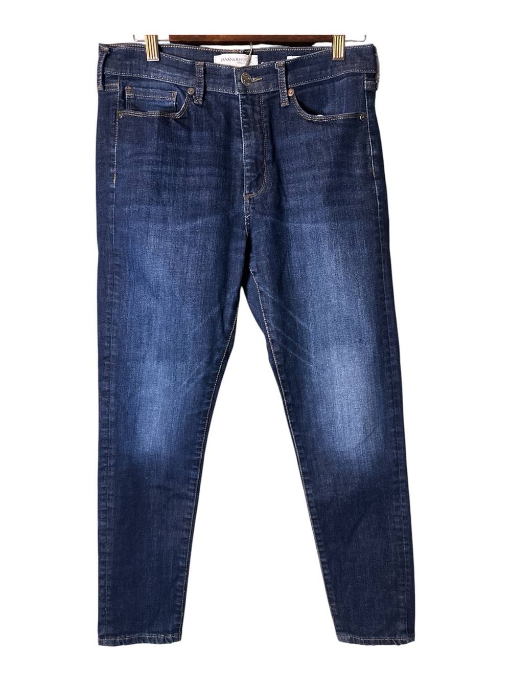 Banana Republic High-Rise Dark Blue Women's Jeans 30x27